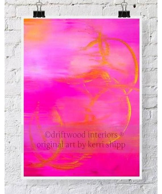 Abstract "In Motion" - Driftwood Interiors