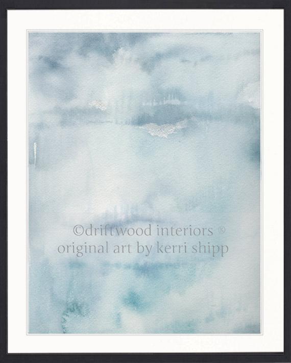 Abstract "Ashen I" - Driftwood Interiors