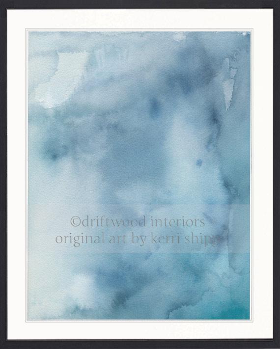 Abstract "Ashen II" - Driftwood Interiors