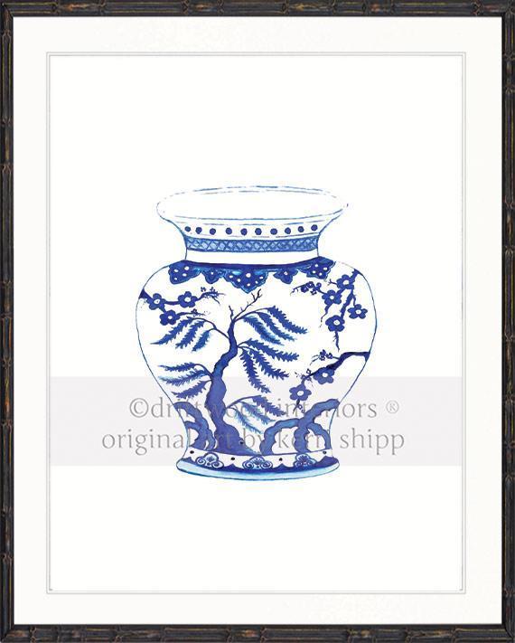 Blue Willow in Ming - Driftwood Interiors