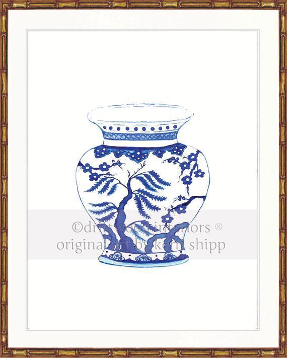 Blue Willow in Ming - Driftwood Interiors