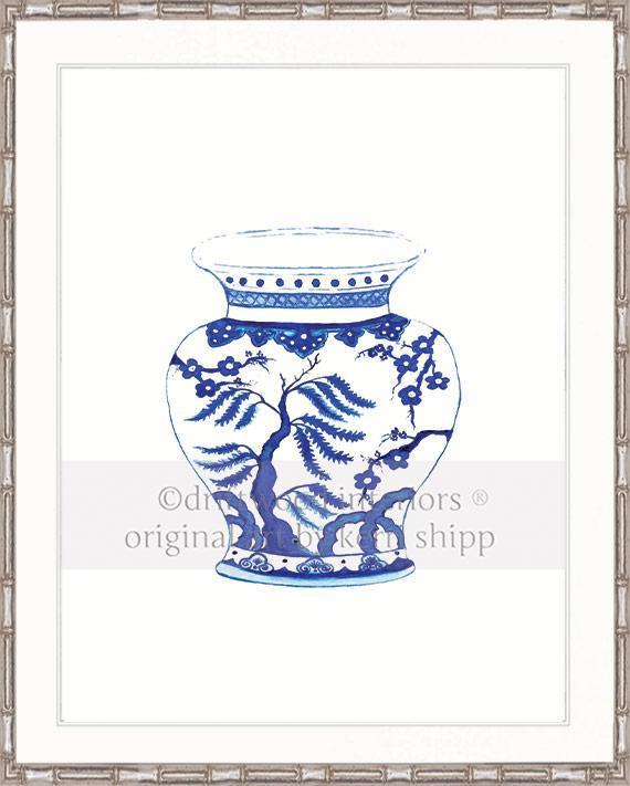 Blue Willow in Ming - Driftwood Interiors