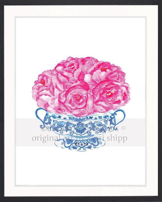 Bouquet in Flow Blue - Driftwood Interiors