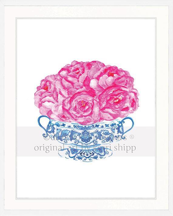 Bouquet in Flow Blue - Driftwood Interiors