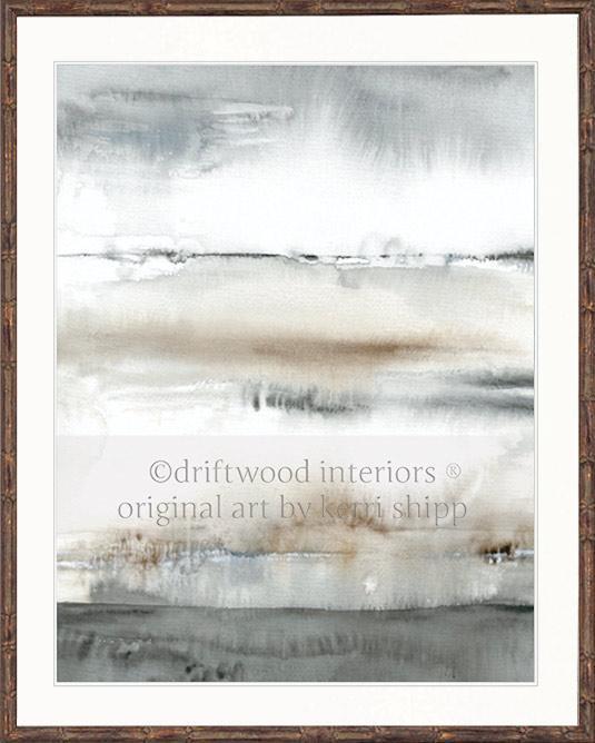 Abstract Art Print - 'Earthly Delight I' - Driftwood Interiors