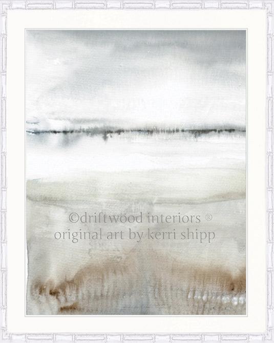 Abstract Art Print - 'Earthly Delight II' - Driftwood Interiors