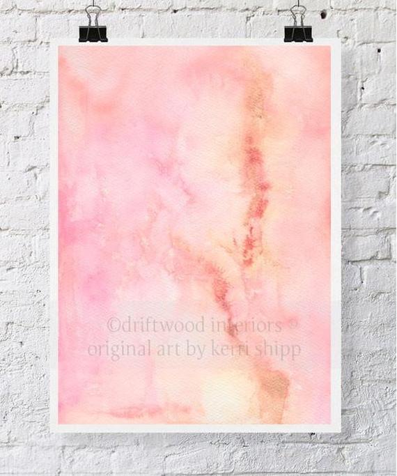 Essence II in Rose Quartz - Limited Edition Print - Driftwood Interiors