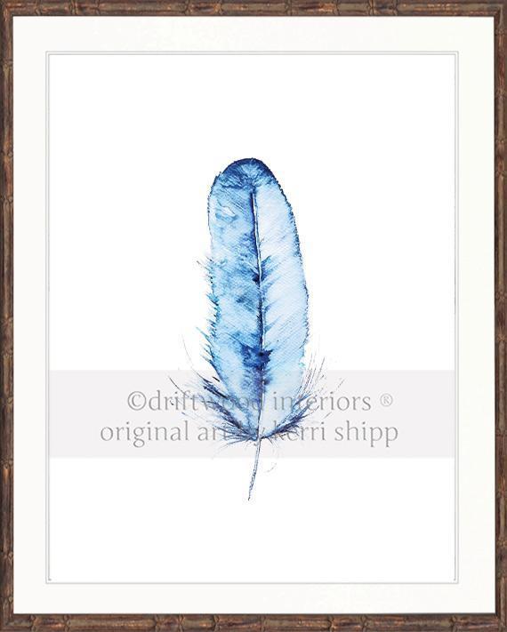 Kingfisher Mirror Image - Driftwood Interiors