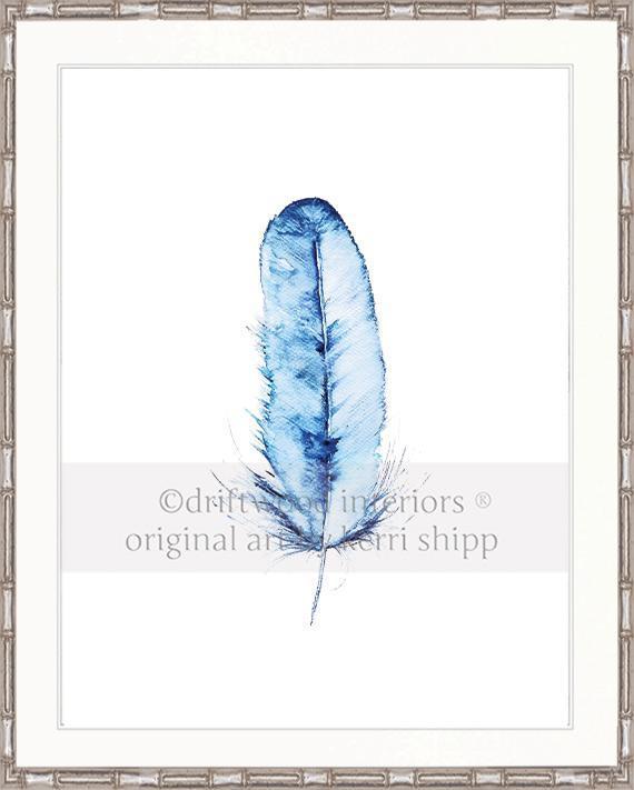 Kingfisher Mirror Image - Driftwood Interiors