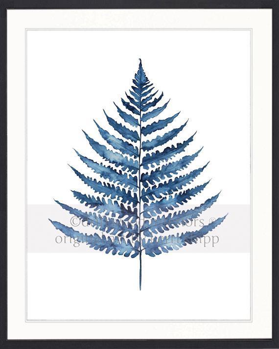 Fern I in Denim Blue - Driftwood Interiors