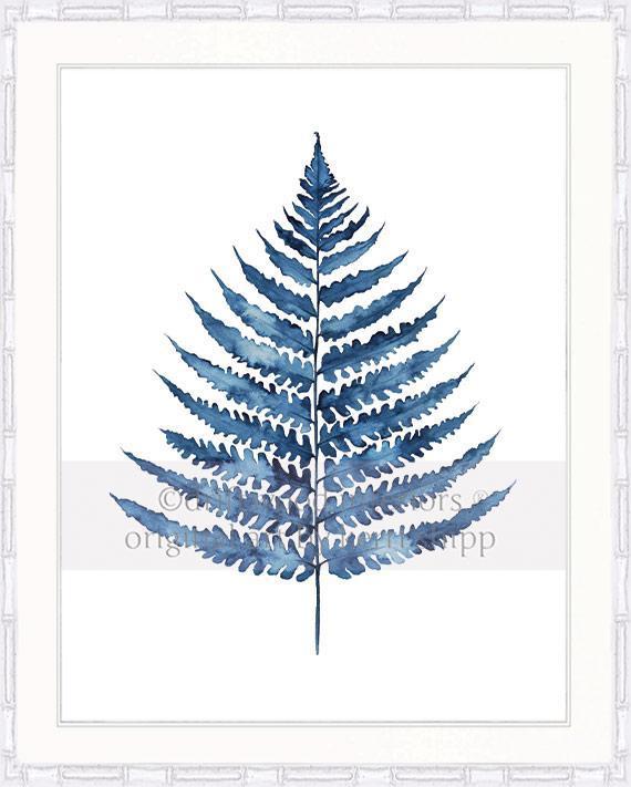 Fern I in Denim Blue - Driftwood Interiors
