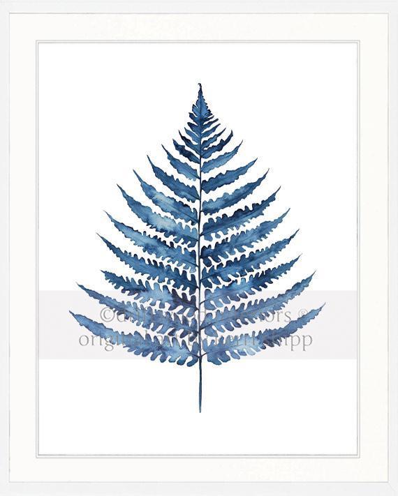 Fern I in Denim Blue - Driftwood Interiors