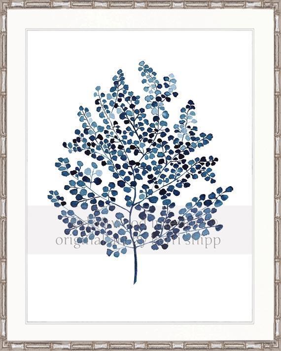 Fern II in Denim Blue - Driftwood Interiors