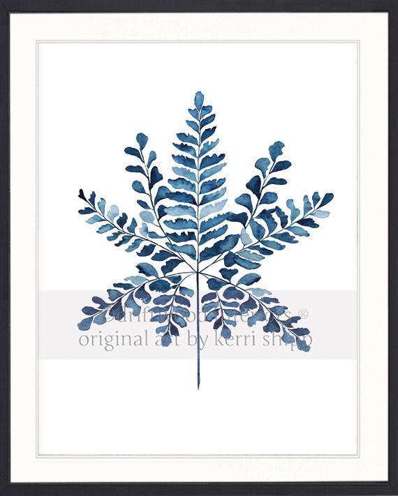 Fern III in Denim Blue - Driftwood Interiors