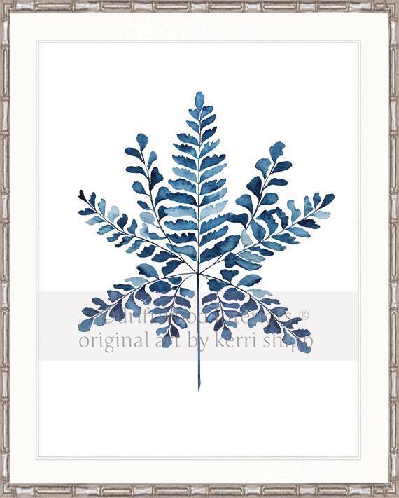 Fern III in Denim Blue - Driftwood Interiors