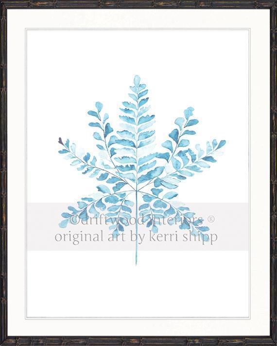 Fern III in Pale Blue - Driftwood Interiors