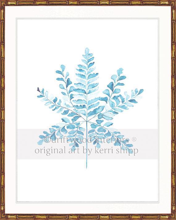 Fern III in Pale Blue - Driftwood Interiors
