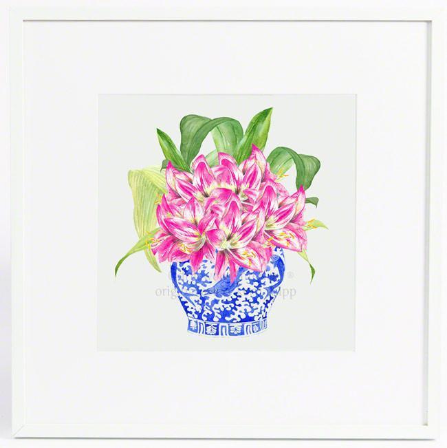 Pink Hippies in Chinois Blue - Driftwood Interiors