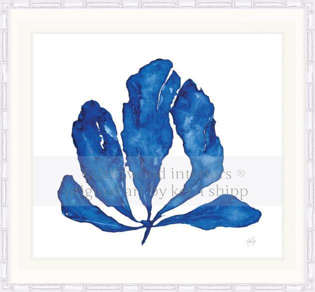 Indigo Coral II - Driftwood Interiors