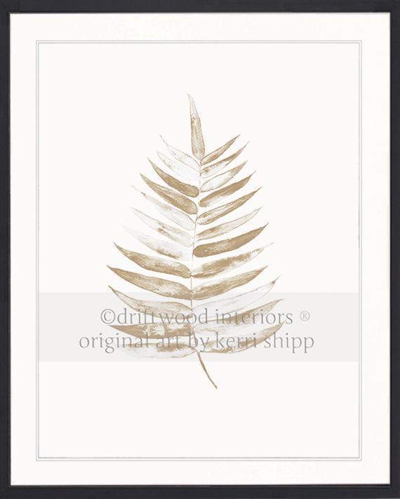 Palm Leaf in Natural - Driftwood Interiors