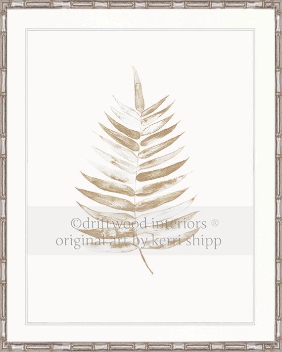 Palm Leaf in Natural - Driftwood Interiors