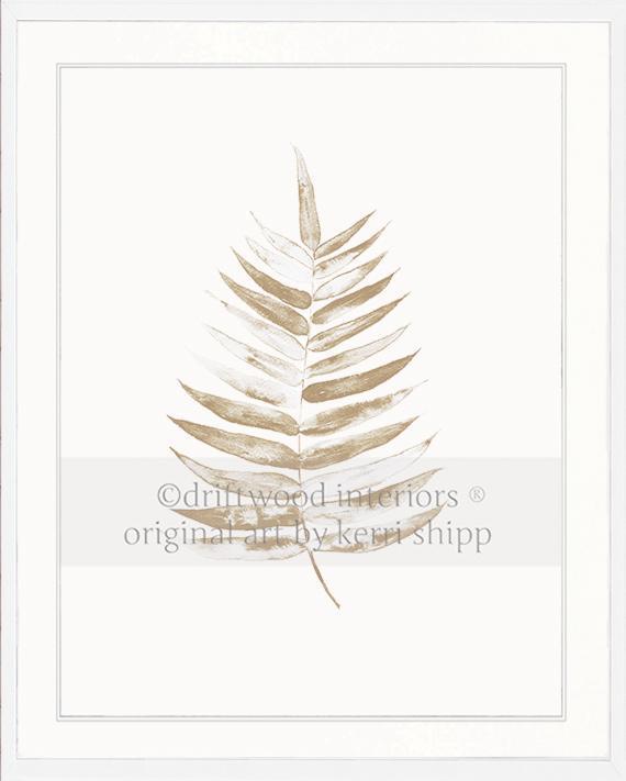 Palm Leaf in Natural - Driftwood Interiors