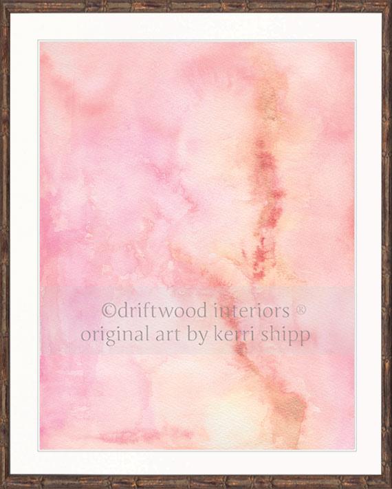 Essence II in Rose Quartz - Limited Edition Print