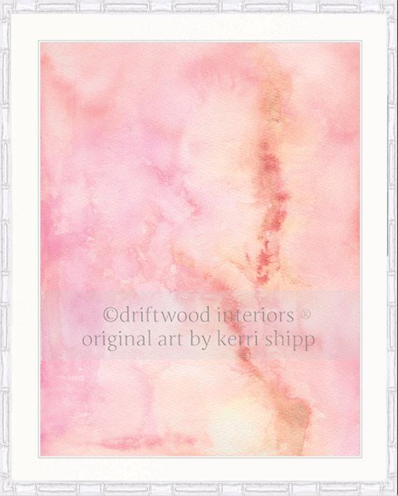 Essence II in Rose Quartz - Limited Edition Print