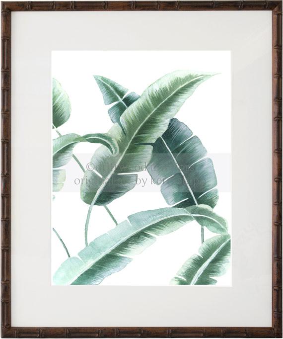 Banana Leaf Prints