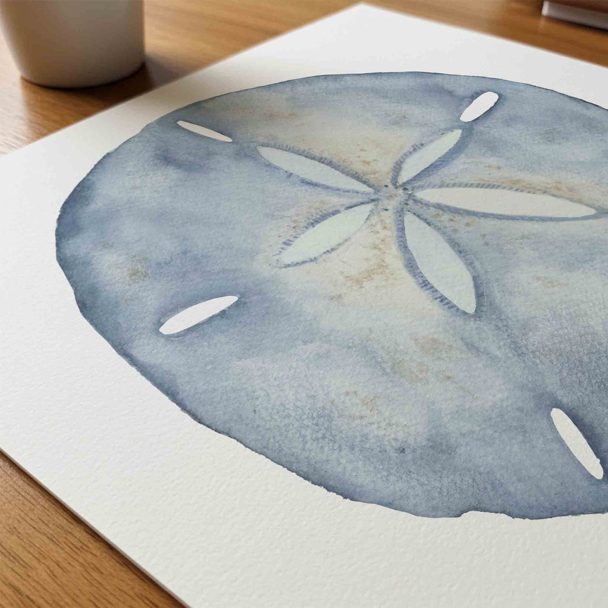 Coastal Wall Art | Starfish &amp; Sand Dollar Print Set