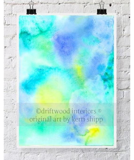 Abstract &quot;Plume&quot; - Driftwood Interiors