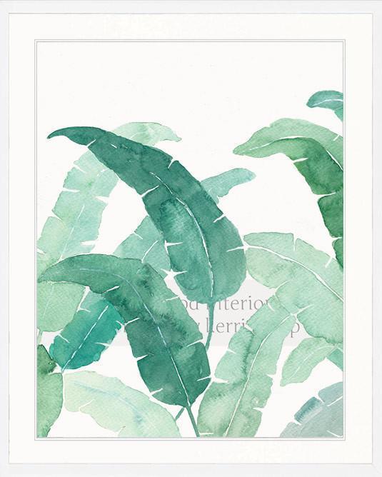 Banana Palm Leaf I in Green - Driftwood Interiors