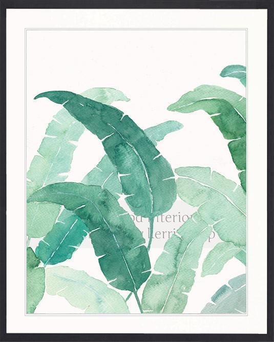 Banana Palm Leaf I in Green - Driftwood Interiors