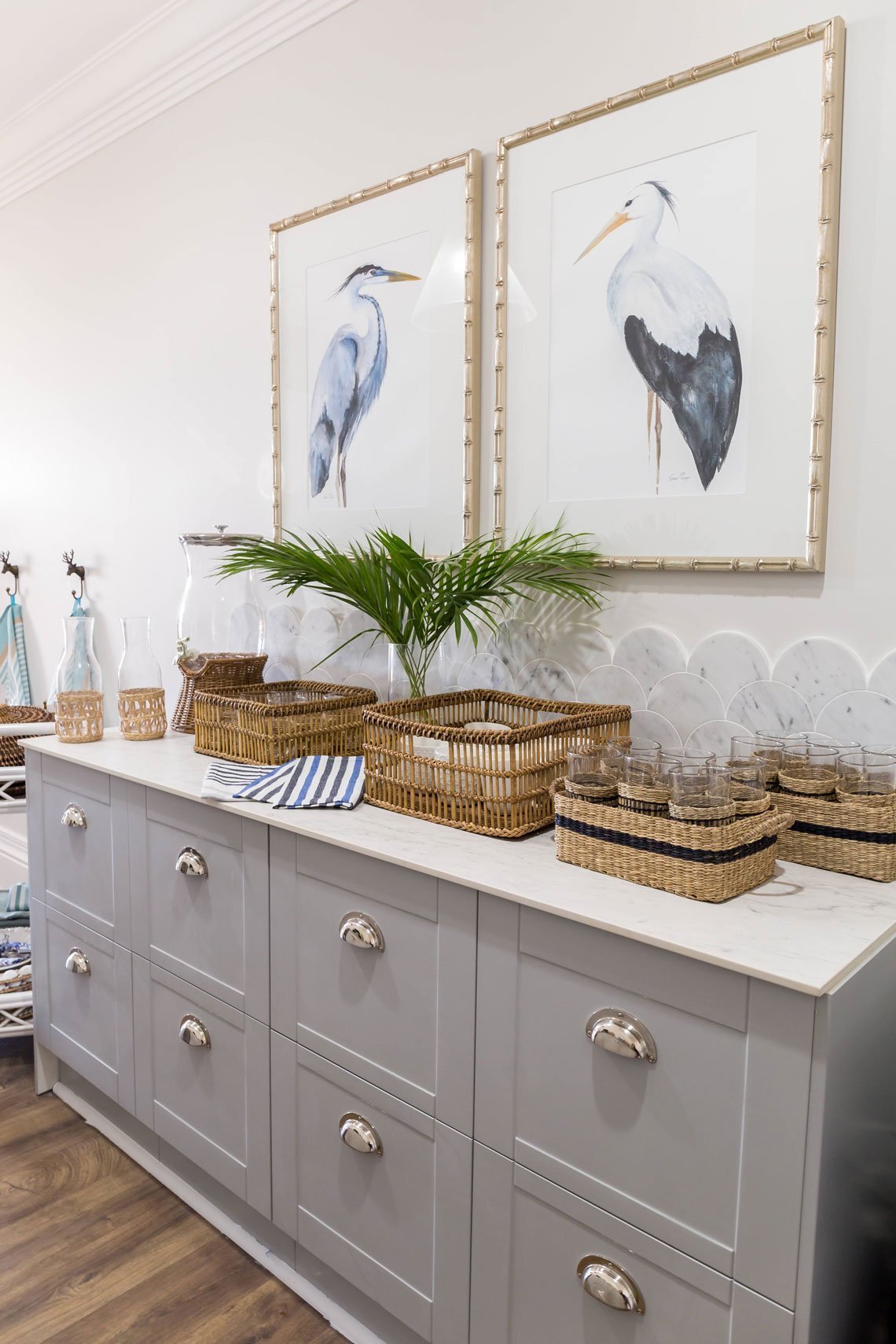 Great Blue Heron Bird Print - Driftwood Interiors