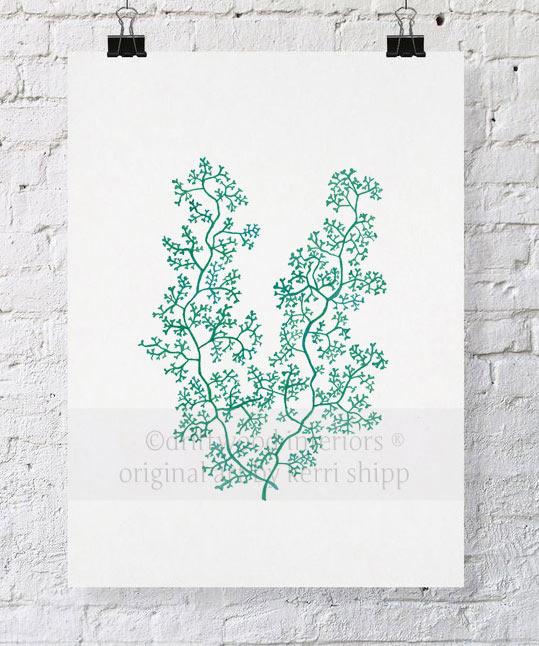 Sea Fern II in Emerald - Driftwood Interiors