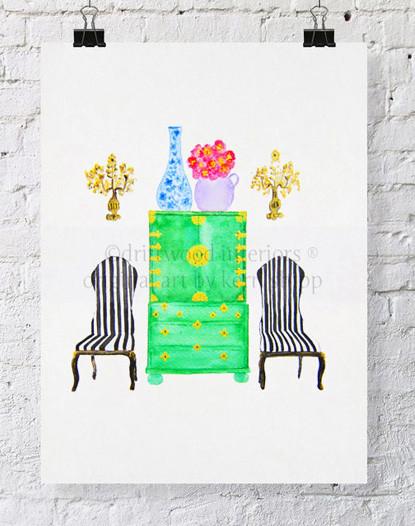 Windsor's Chairs Interior Portrait - Driftwood Interiors