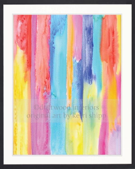 Abstract &quot;Abstract Stripes 1&#39;