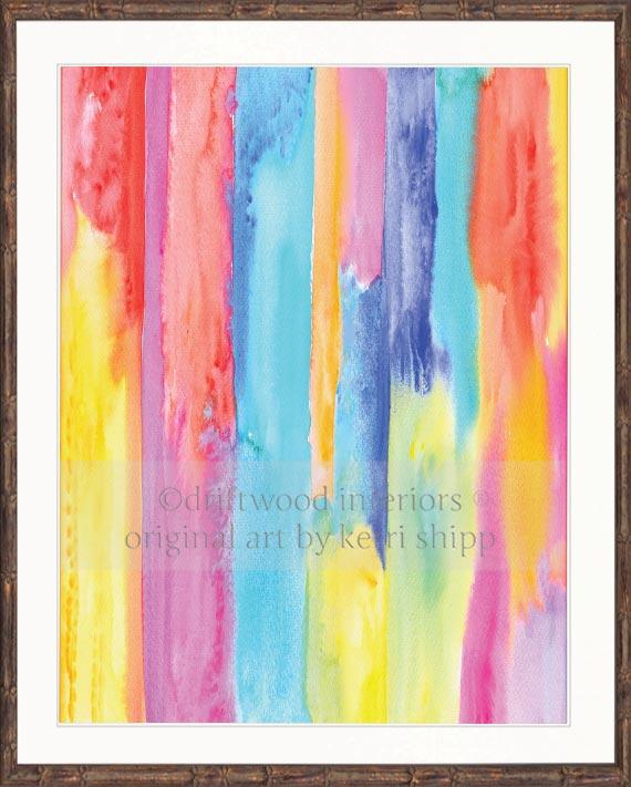 Abstract &quot;Abstract Stripes 1&#39;