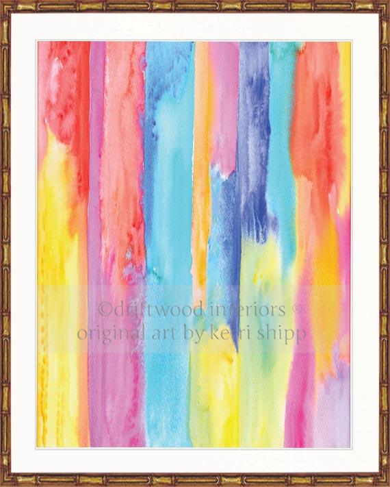 Abstract &quot;Abstract Stripes 1&#39;