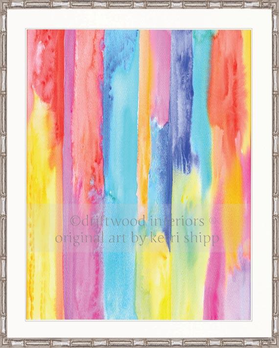 Abstract &quot;Abstract Stripes 1&#39;