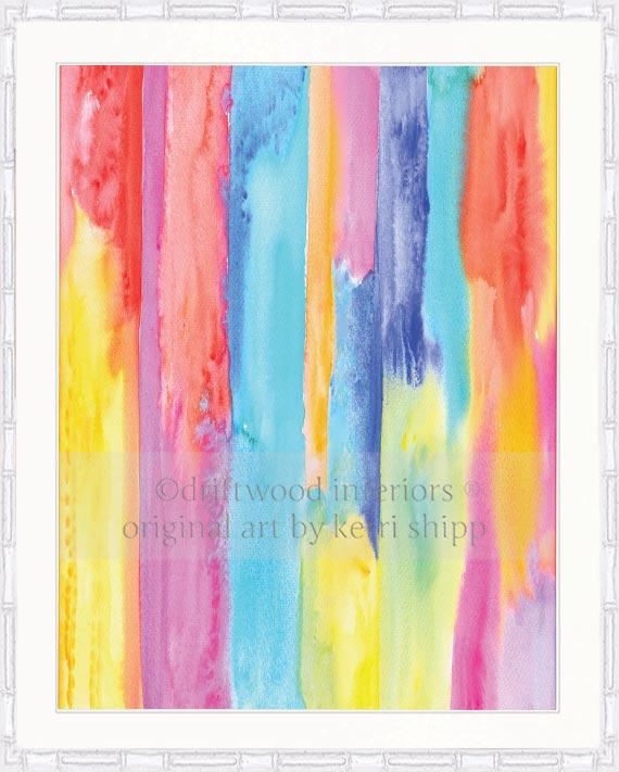 Abstract &quot;Abstract Stripes 1&#39;