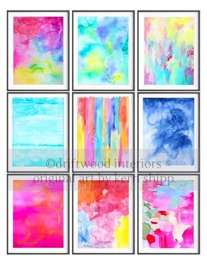 Abstract Ikat Interior Portrait - Driftwood Interiors