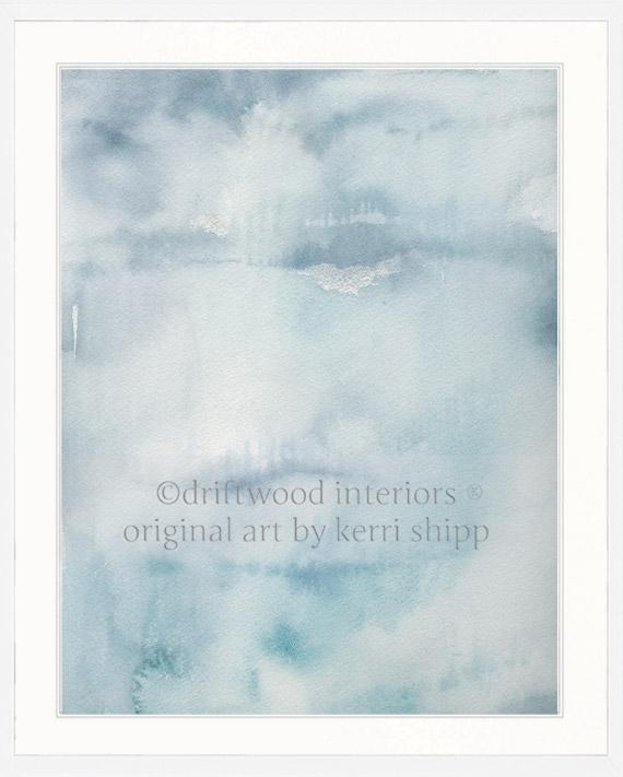 Abstract "Ashen I" - Driftwood Interiors