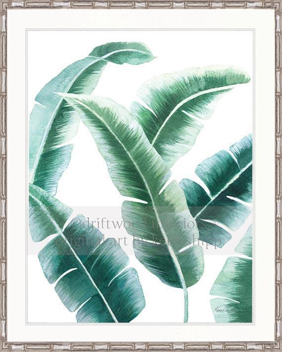 Banana Leaf I in Green - Driftwood Interiors