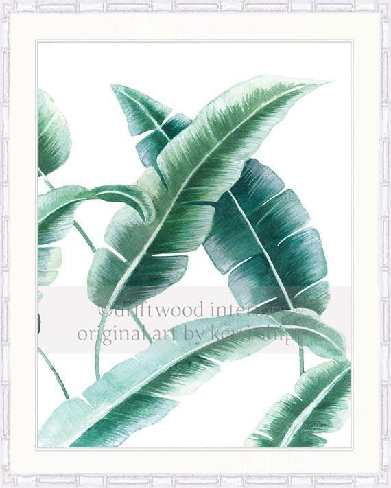 Banana Leaf III in Green - Driftwood Interiors