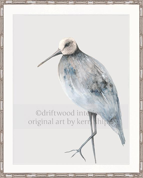 Sandpiper Bird Print