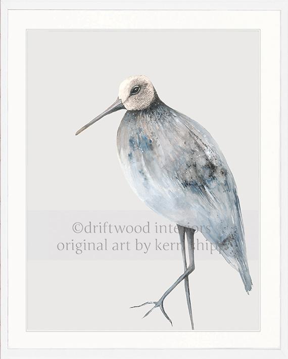 Sandpiper Bird Print