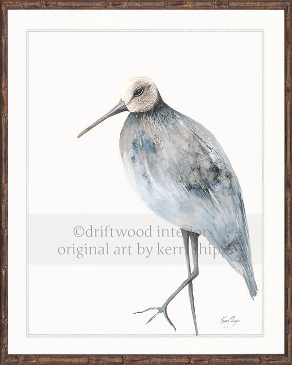 Sandpiper Bird Print