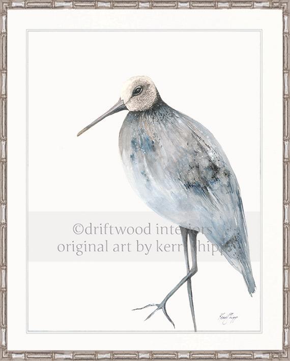 Sandpiper Bird Print