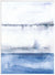 Stretched Canvas Art Print in Blue - 'Coastal Calm I' - Driftwood Interiors